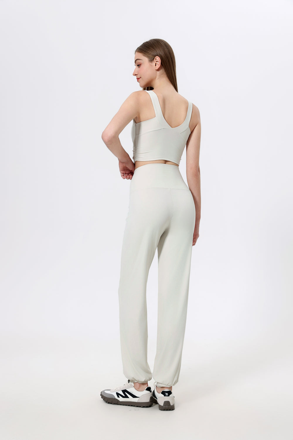 Silky Soft & Cooling Luscious Joggers With Tummy Tucking Design & Leg Cuffs