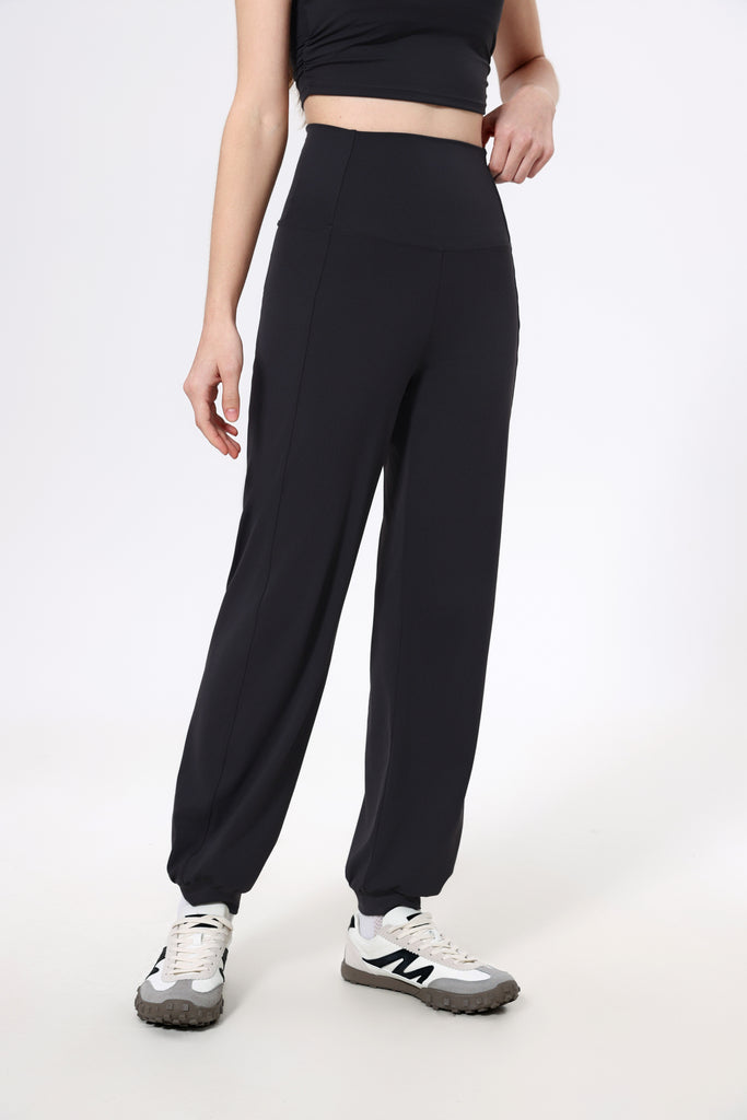 Silky Soft & Cooling Luscious Joggers With Tummy Tucking Design & Leg Cuffs