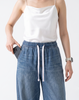 Cooling, Breathable & Stretchy Relax Denim Joggers With Elastic Waistband