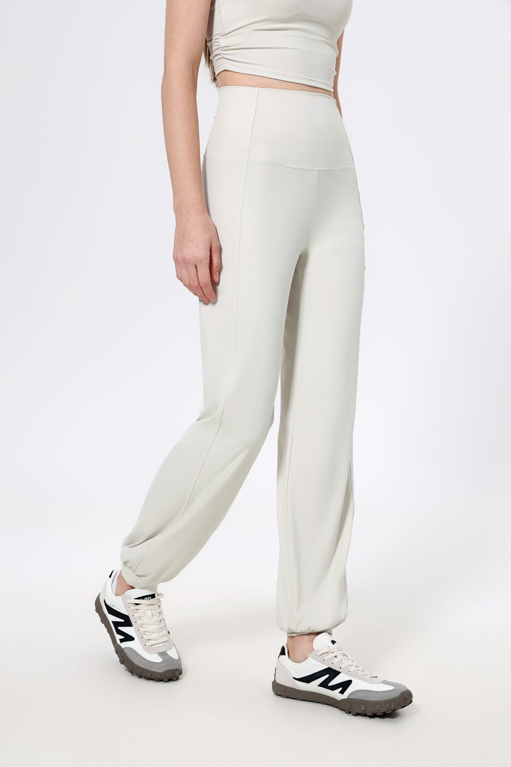 Silky Soft & Cooling Luscious Joggers With Tummy Tucking Design & Leg Cuffs