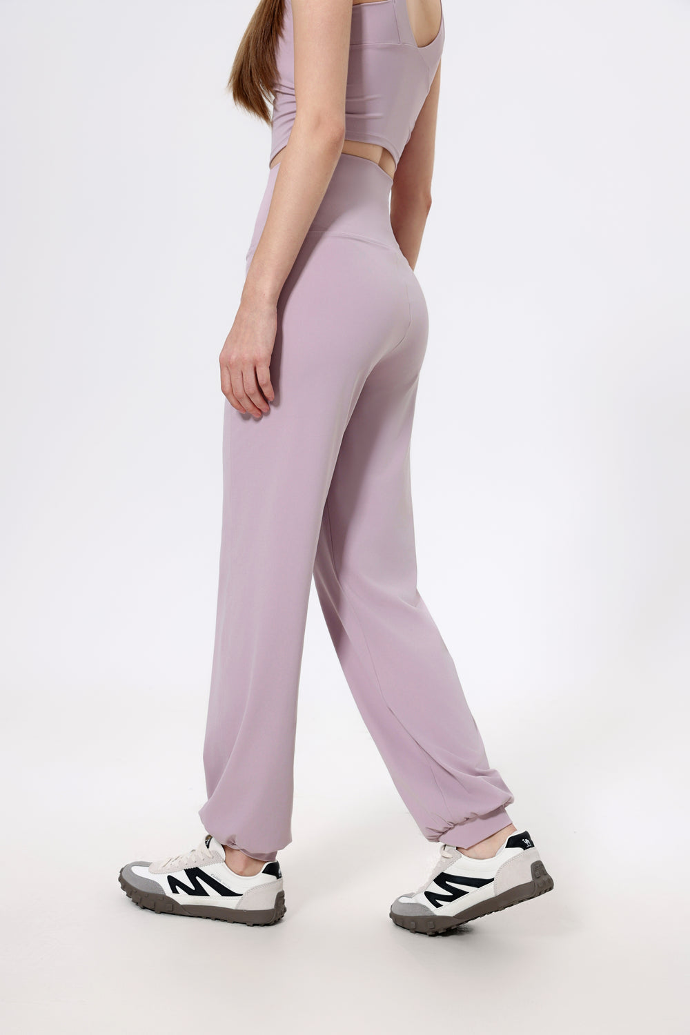 Silky Soft & Cooling Luscious Joggers With Tummy Tucking Design & Leg Cuffs