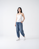 Cooling, Breathable & Stretchy Relax Denim joggers With Elastic Waistband