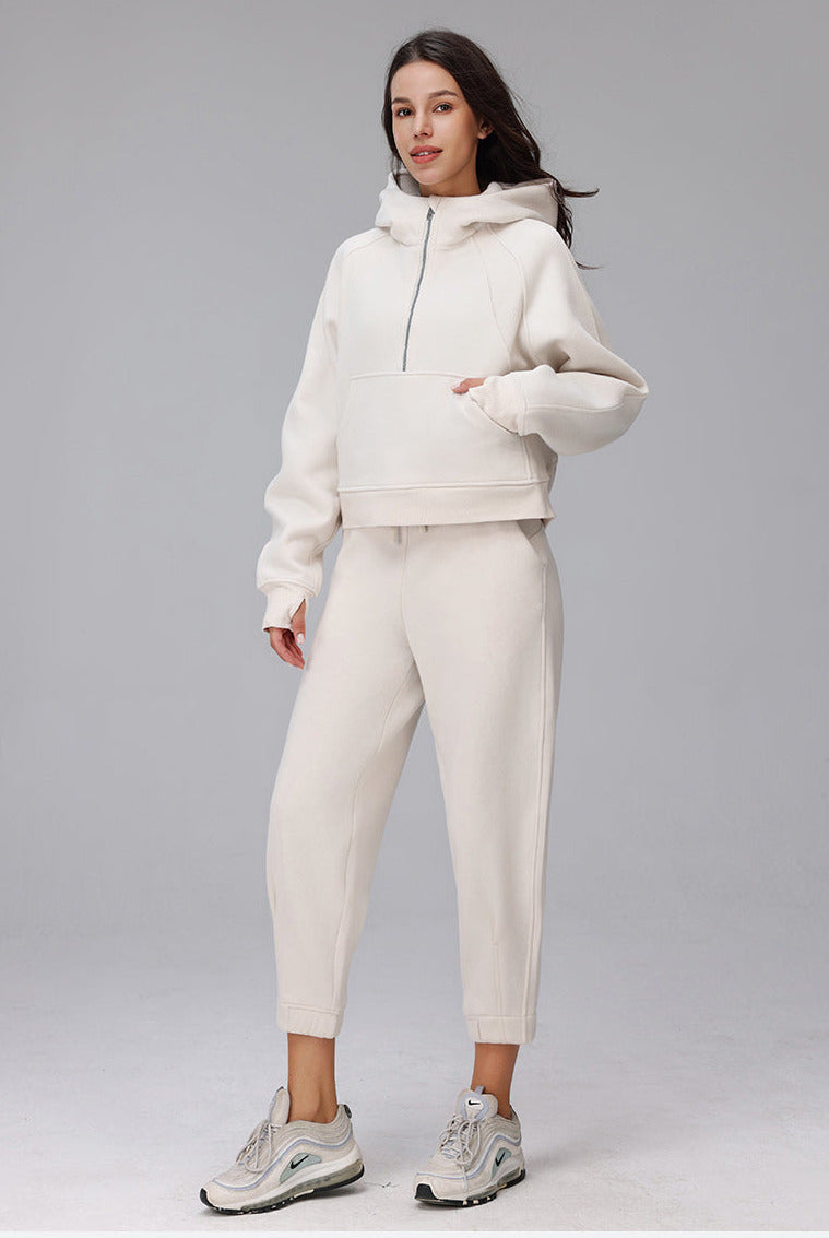 Buttery Soft Thermal Heat Flex Joggers for Petites - For Cold Climates