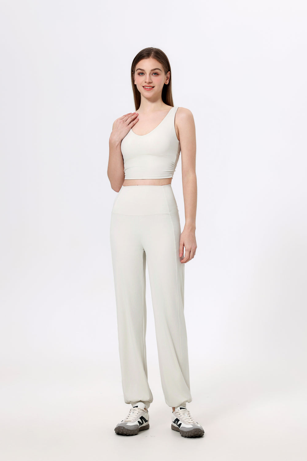 Silky Soft & Cooling Luscious Joggers With Tummy Tucking Design & Leg Cuffs