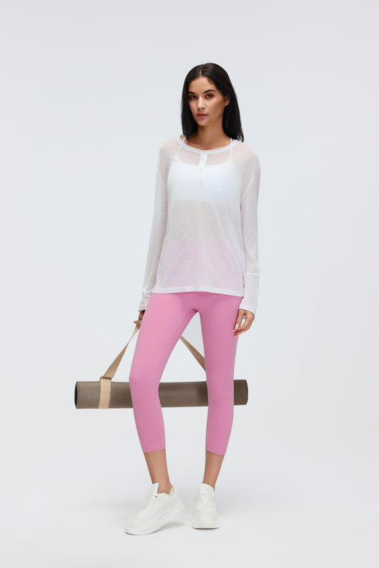 Buy 1, Get 1 Free - Tummy Tucking & Camel-Toe Proof Contour Petite 7/8 Leggings