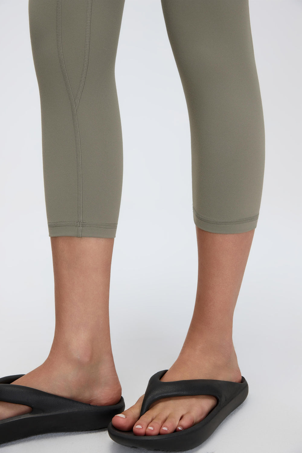 Buy 1, Get 1 Free - Tummy Tucking & Camel-Toe Proof Contour Petite 7/8 Leggings