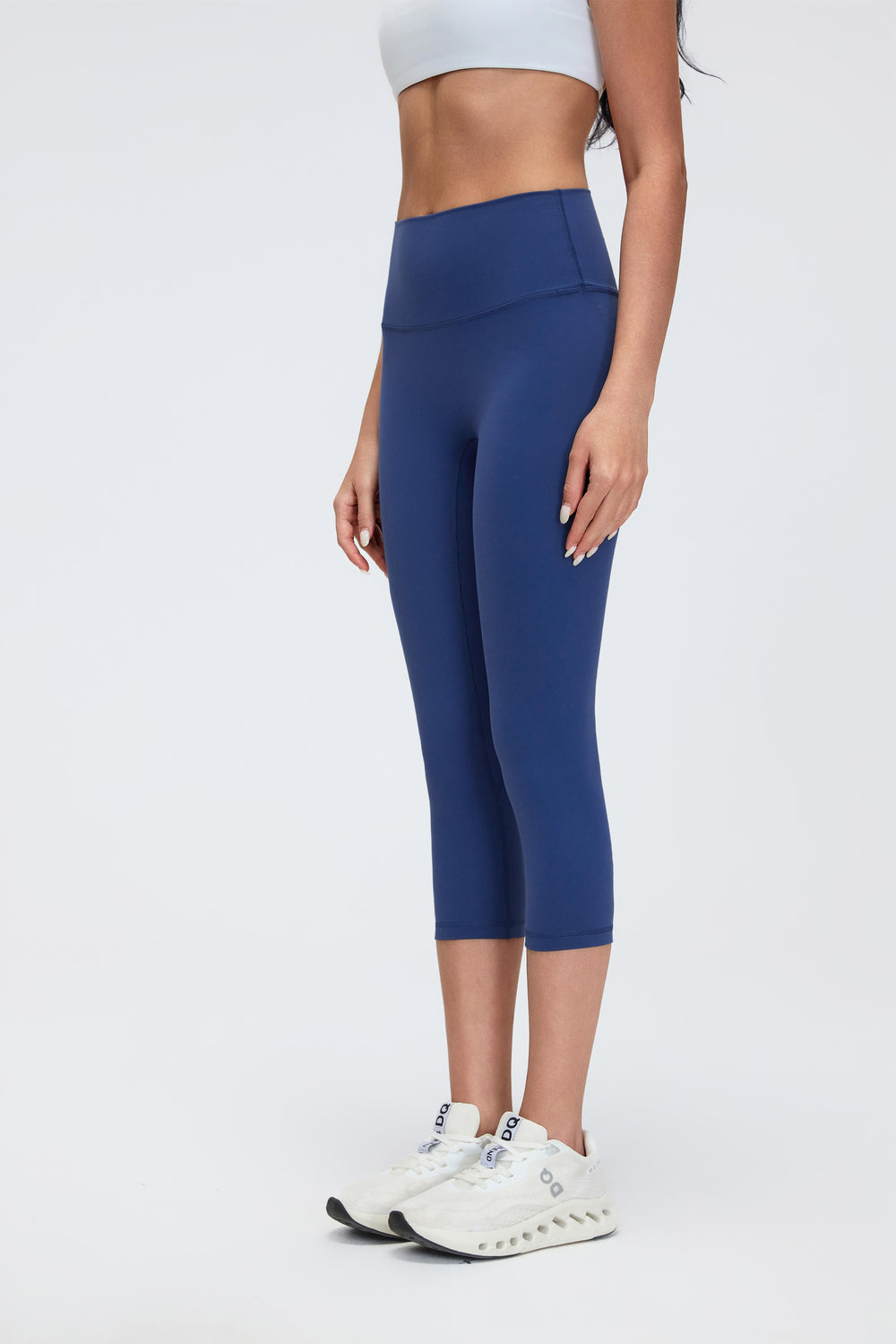 Buy 1, Get 1 Free - Tummy Tucking & Camel-Toe Proof Contour Petite 7/8 Leggings