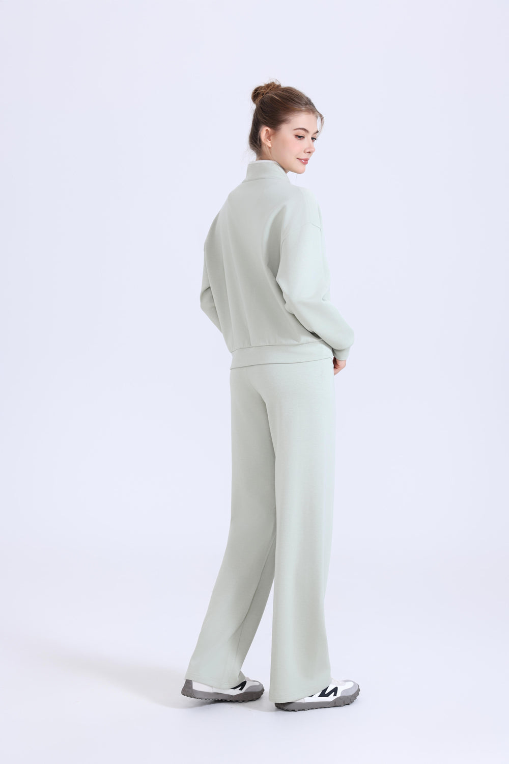 Buy 1, Get 1 Free - Buttery Soft Fleece Tranquil Pants With Tummy Tuck Feature - 3℃ to 20℃