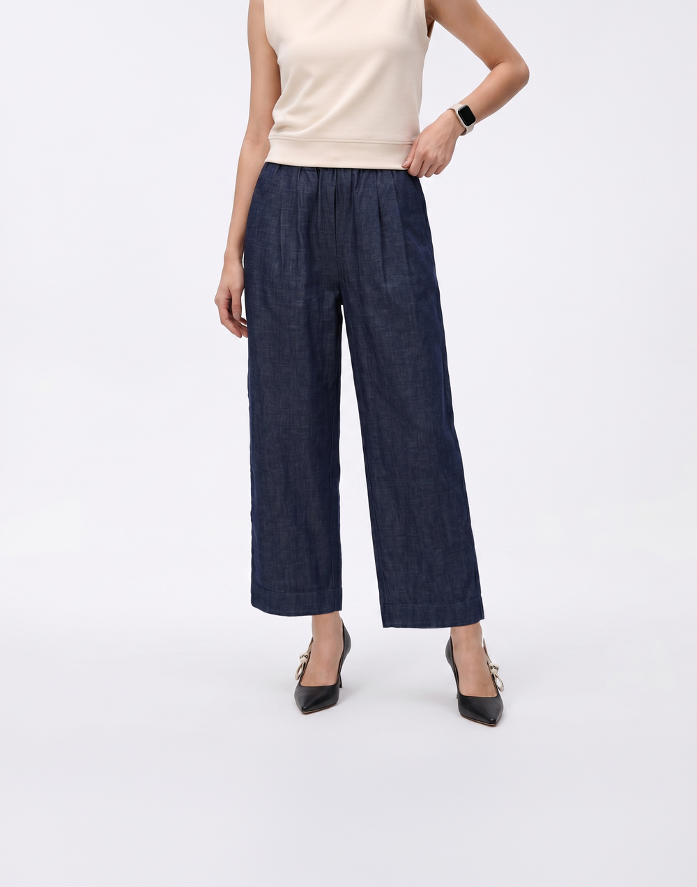 Cooling, Stretchy & Breathable Harmony Pants With Stretchy Waistband (2 Looks)