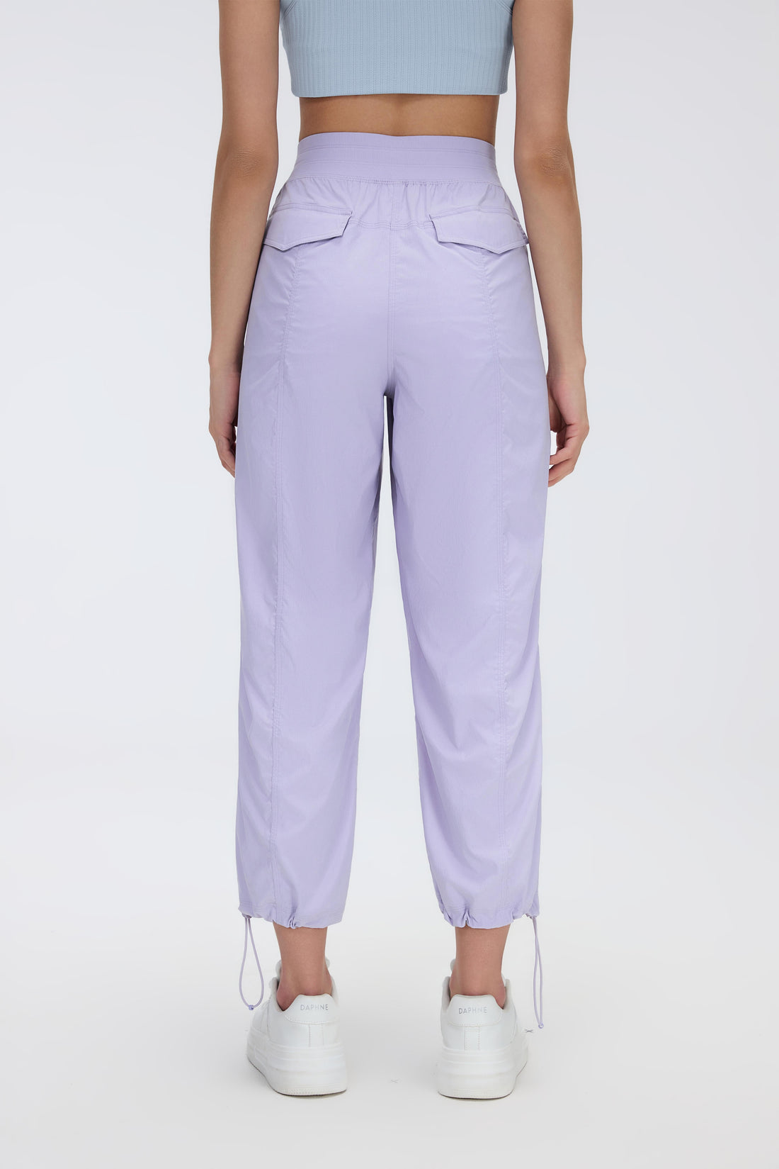 2-In-1 Wrinkle-Free, Cooling & Stretchable Tummy Control Swap Pants With 4 Pockets - For Petities