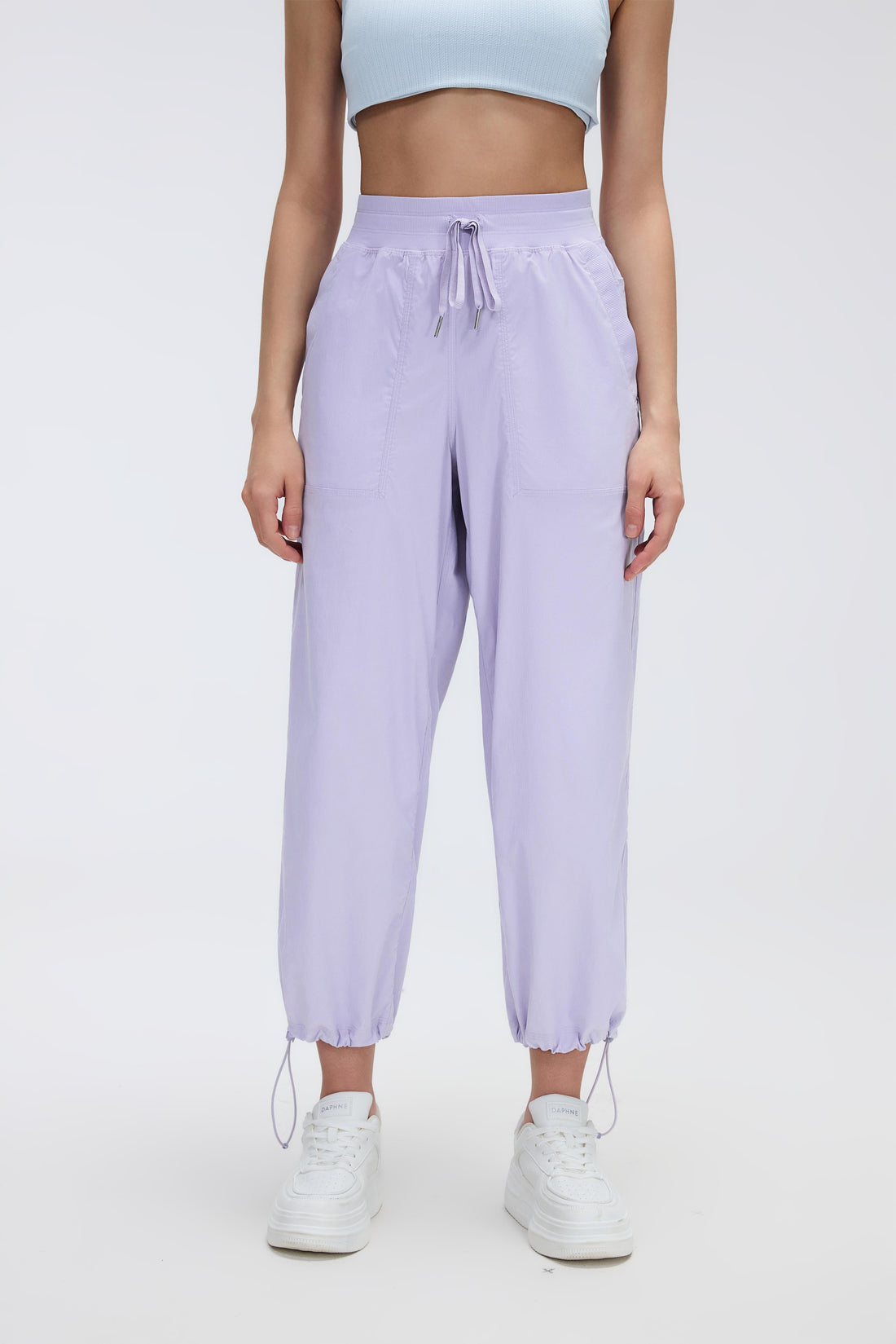 2-In-1 Wrinkle-Free, Cooling & Stretchable Tummy Control Swap Pants With 4 Pockets - For Petities