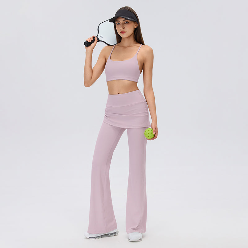 Buy The Pants & Get The Bra Free - Buttery Soft, Cooling & Sweat-Wicking Motion Pants & High Impact Sports Bra