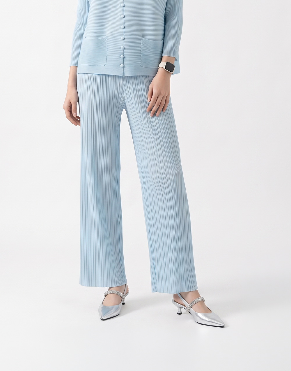 Wrinkle-Free, Cooling & Breathable Prism Pants With Stretchy Waistband & Pockets