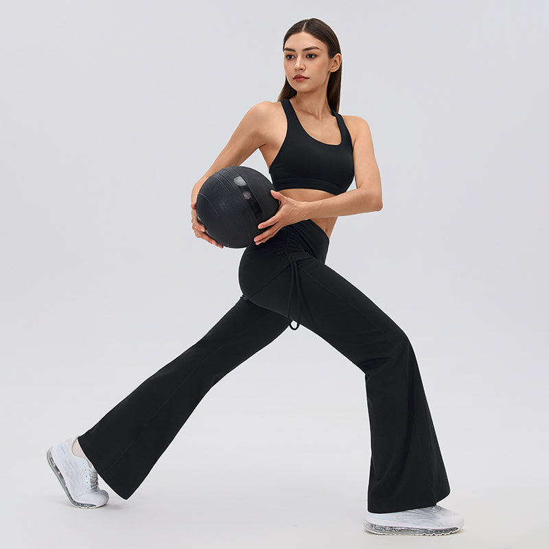 Buy The Pants & Get The Bra Free - Buttery Soft, Cooling & Sweat-Wicking Motion Pants & High Impact Sports Bra