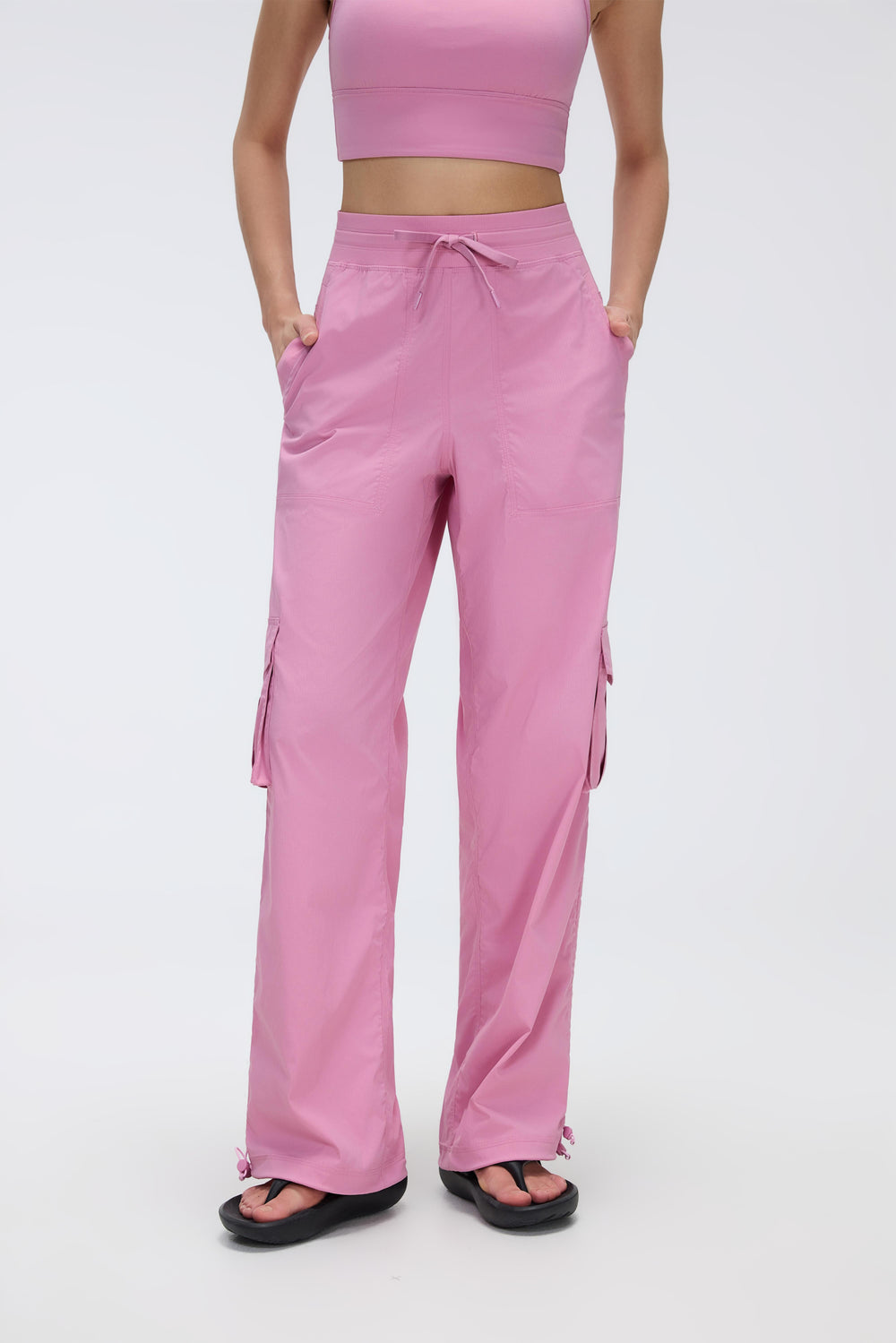 Stretchable Utility Travel Joggers With 6 Pockets