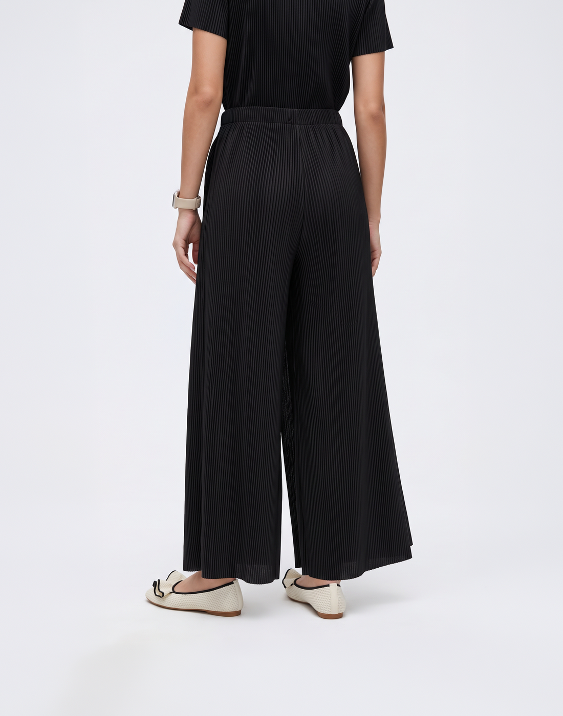 Wrinkle-Free, Breathable & Stretchy Free Size Pleated Hygge Pants