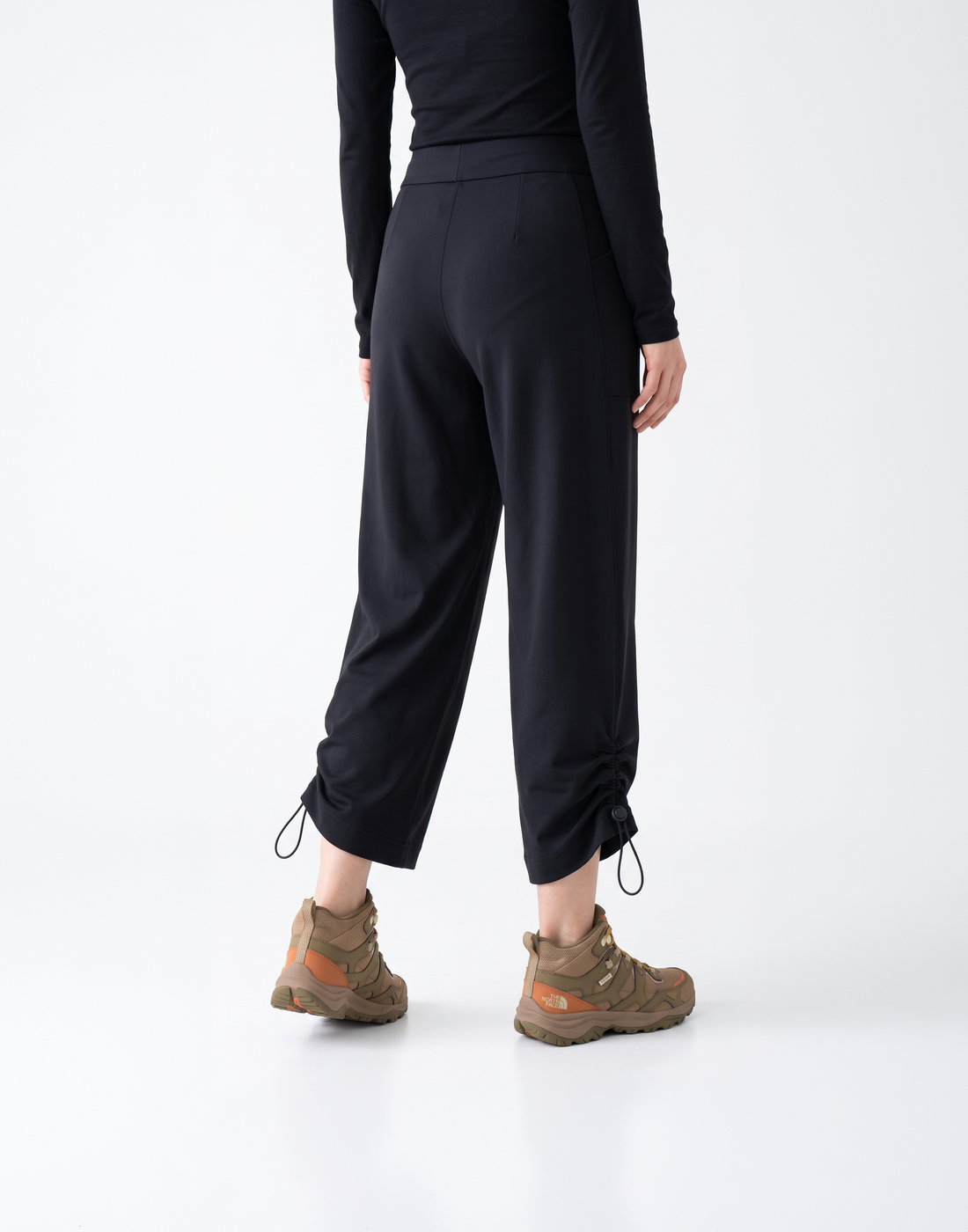 Wrinkle-Free, Butery Soft & Stretchy With Stretchy Waistband Arc Pants & Adjustable Hems