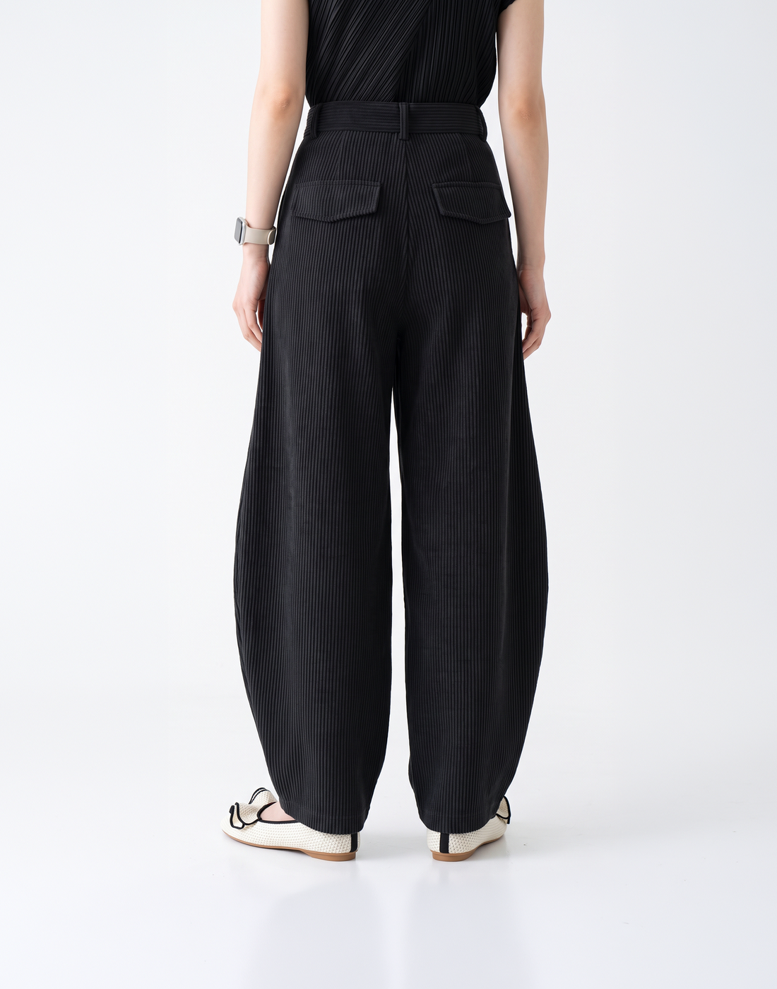 Wrinkle-Free, Cooling & Breathable Free Size Pleated Nola Pants