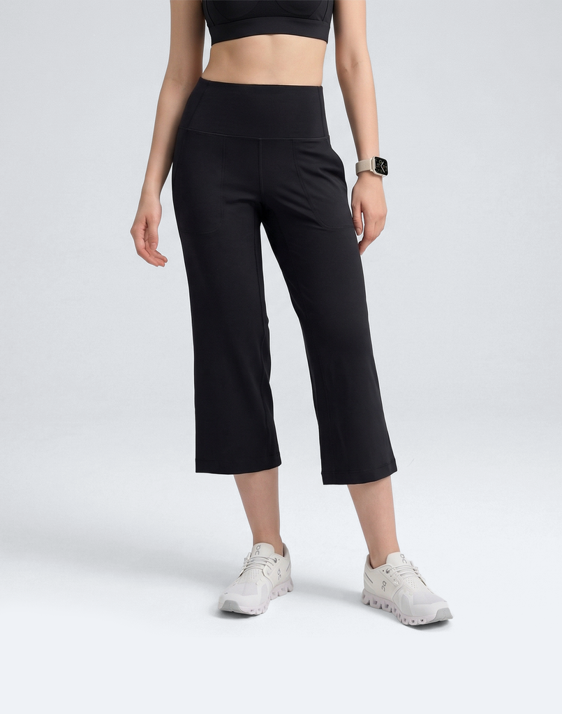 Wrinkle-Free, Cooling & Breathable High-Waisted Unwind Pants With Pockets - For Petites
