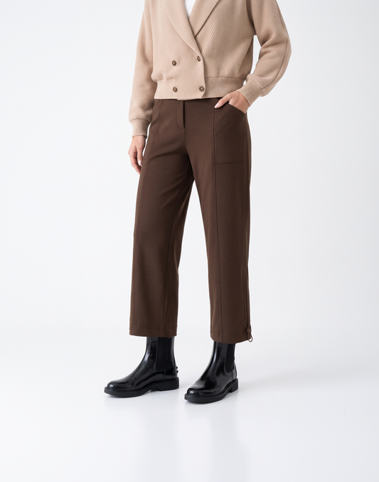 Wrinkle-Free, Butery Soft & Stretchy With Stretchy Waistband Arc Pants & Adjustable Hems