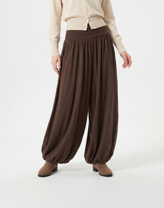 Warm, Buttery Soft & Stretchy With Tummy Covering Puff Pants - Cold Climates