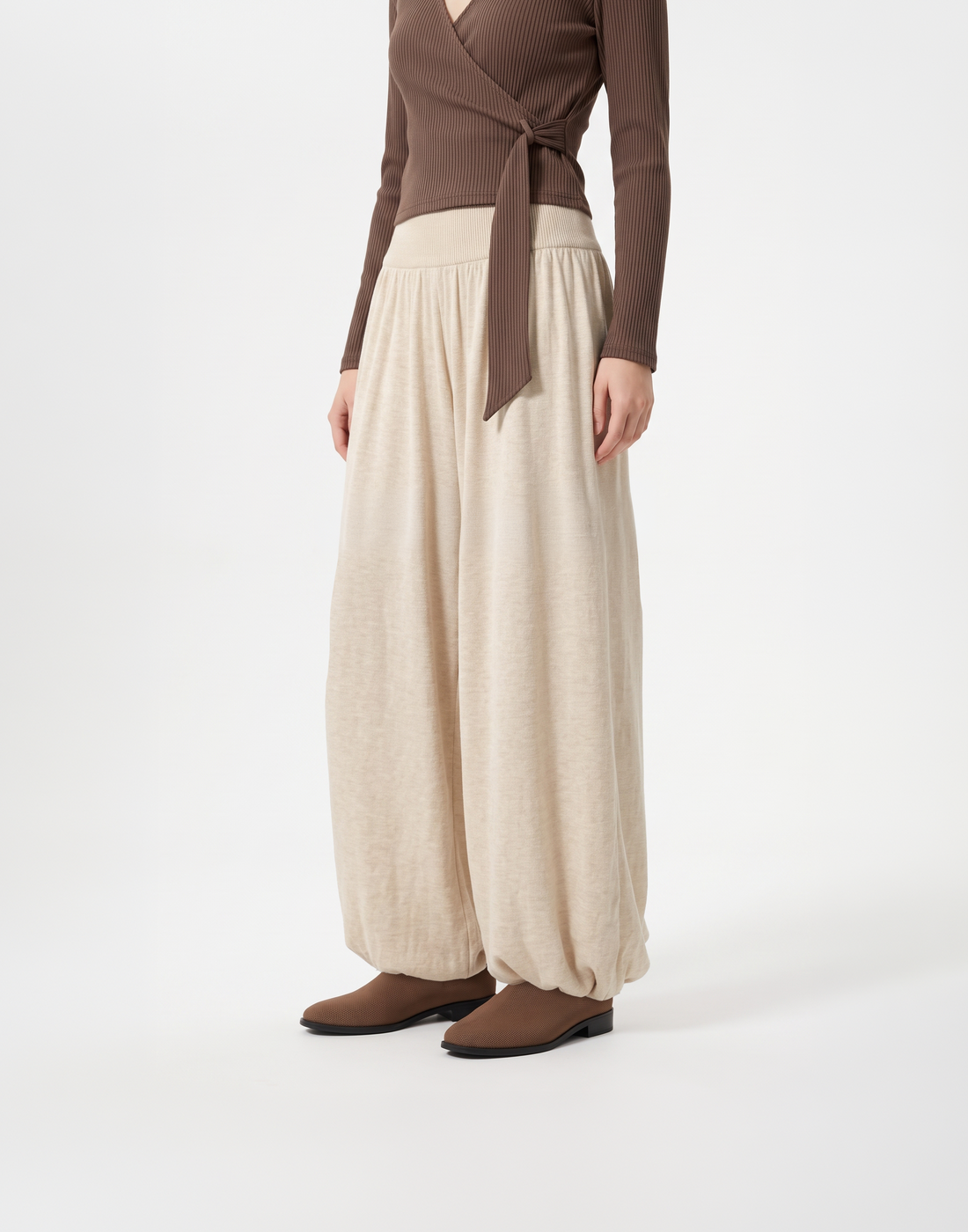 Warm, Buttery Soft & Stretchy With Tummy Covering Puff Pants - Cold Climates