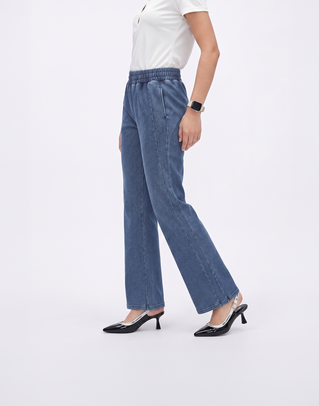 Cooling, Breathable & Tummy Tucking Jetset Lounge Pants With Elastic Waistband