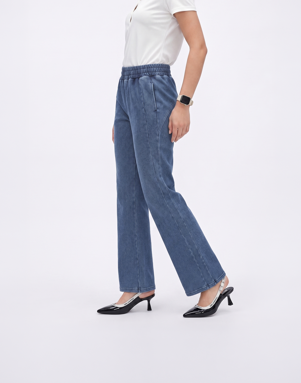 Cooling, Breathable & Tummy Tucking Jetset Lounge Pants With Elastic Waistband