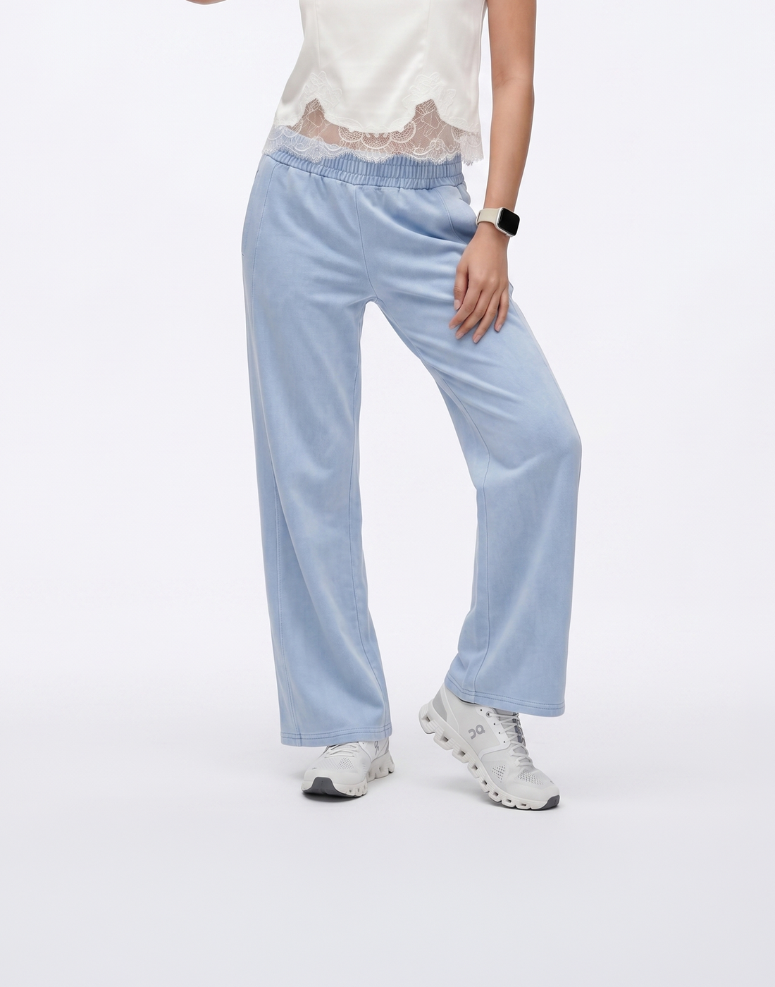 Cooling, Breathable & Tummy Tucking Jetset Lounge Pants With Elastic Waistband