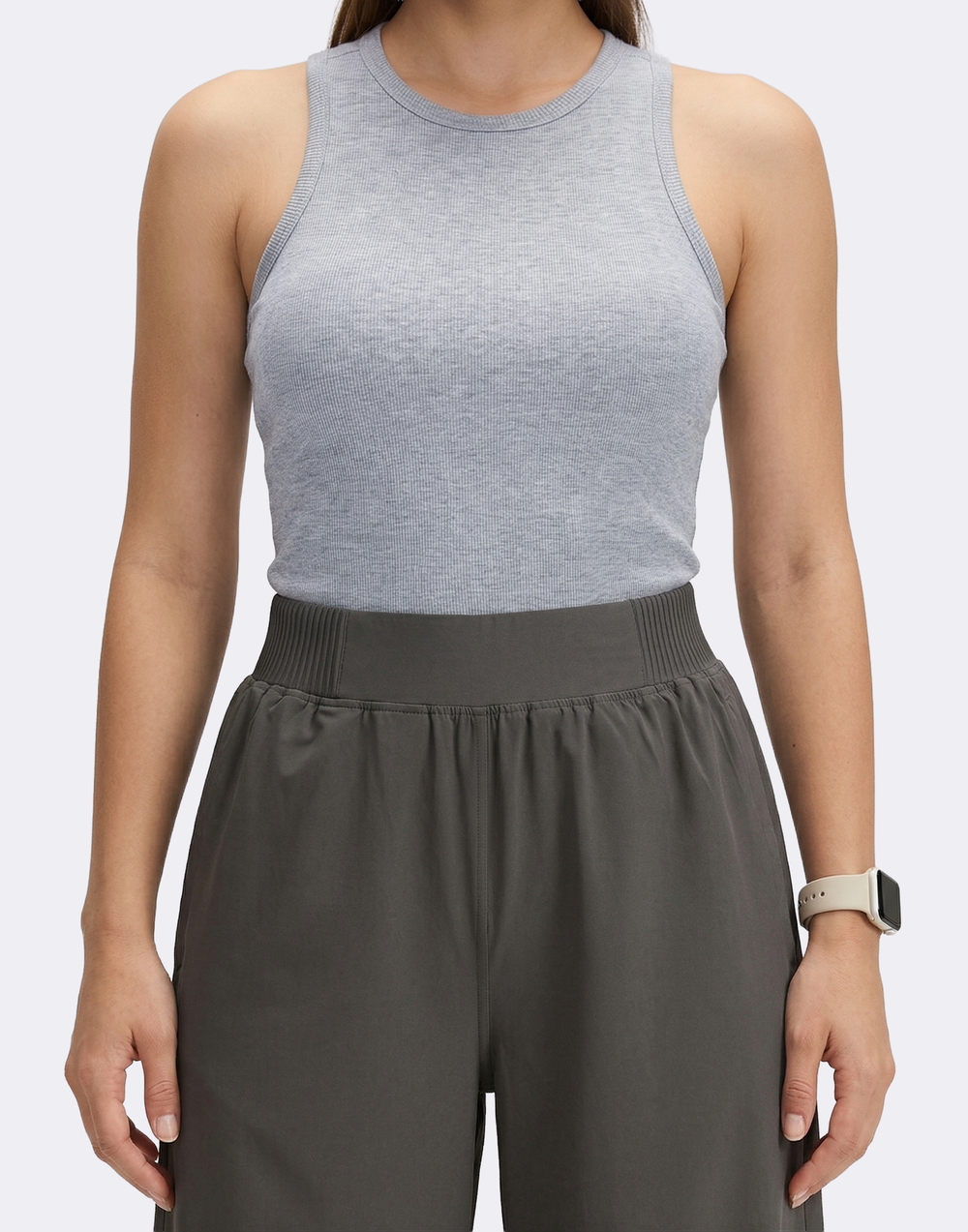 Wrinkle-Free, Cooling & Stretchable Tummy Control Northstar Wide Leg Pants With Pockets