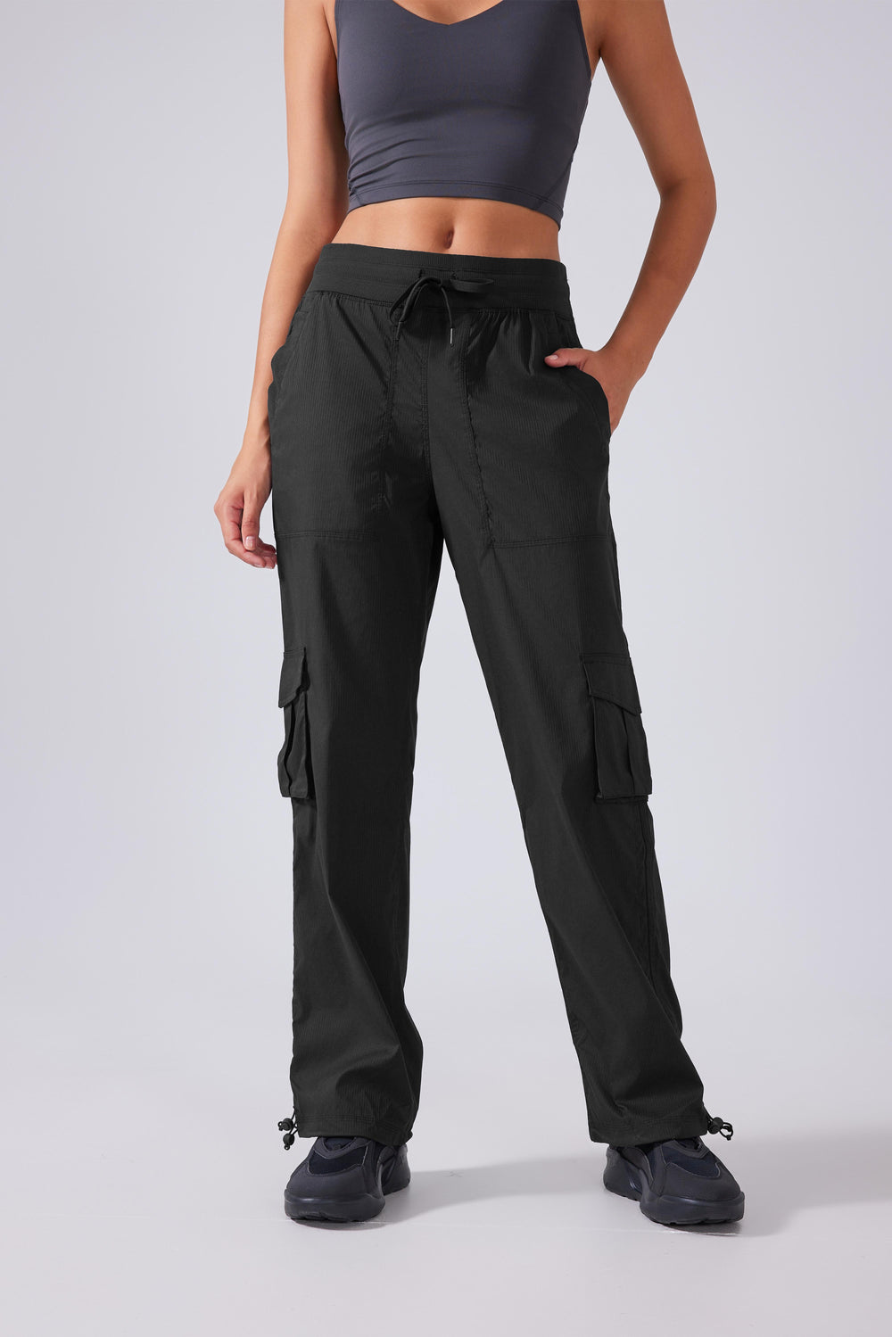 Stretchable Utility Travel Joggers With 6 Pockets