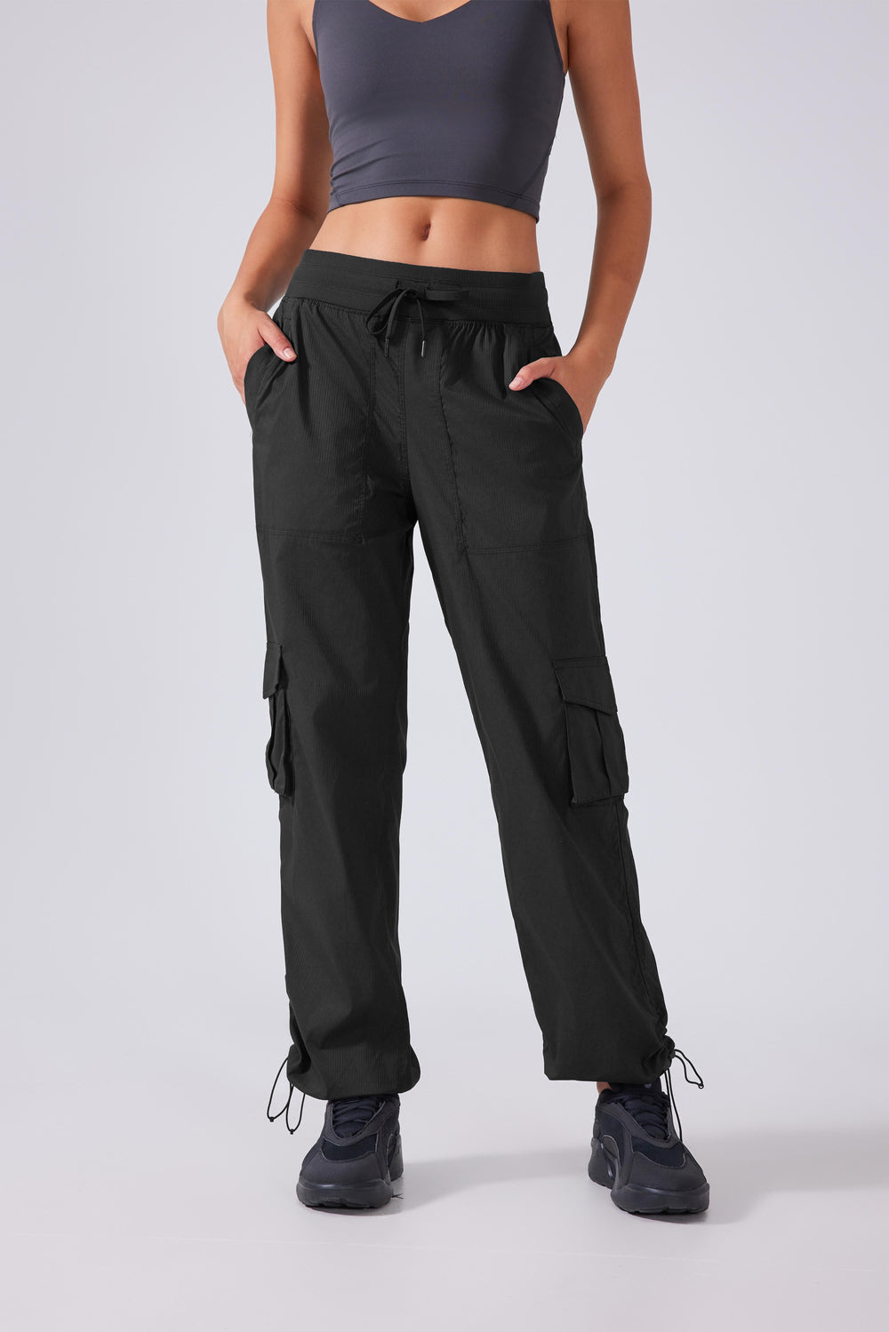 Stretchable Utility Travel Joggers With 6 Pockets