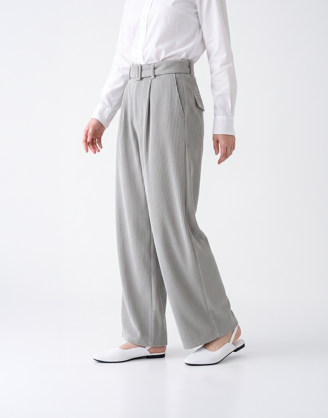 Wrinkle-Free, Cooling & Breathable Free Size Pleated Nola Pants