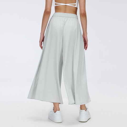 Wrinkle-Free, Cooling Midnight Pants With Stretchy Waistband & Pockets