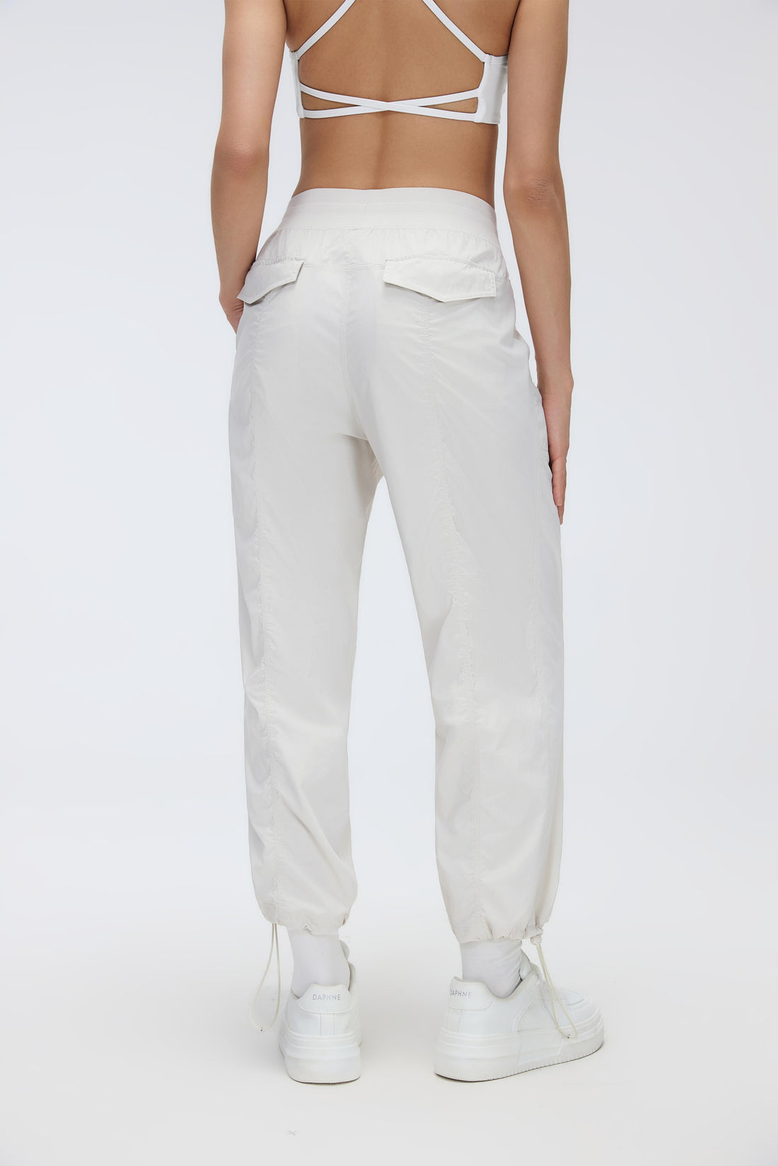 2-In-1 Wrinkle-Free, Cooling & Stretchable Tummy Control Swap Pants With 4 Pockets - For Petities