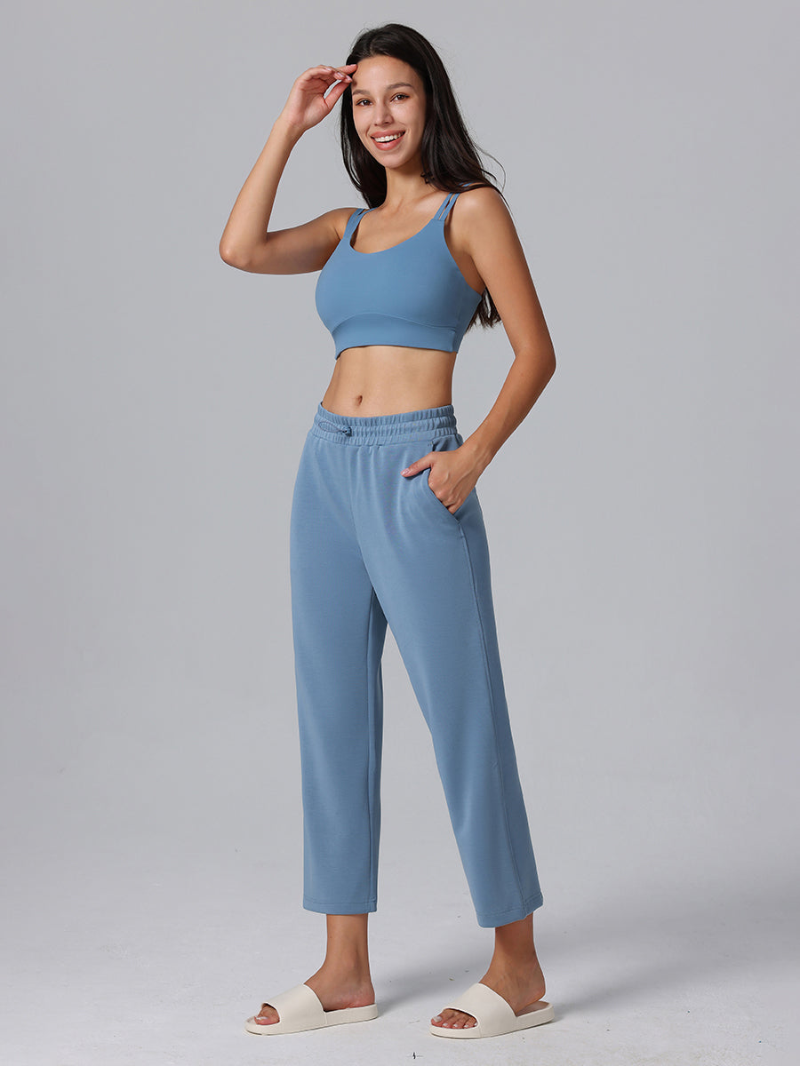 Cooling & Buttery Soft City Explorer Pants With Elastic Waistband & Pockets For Petites