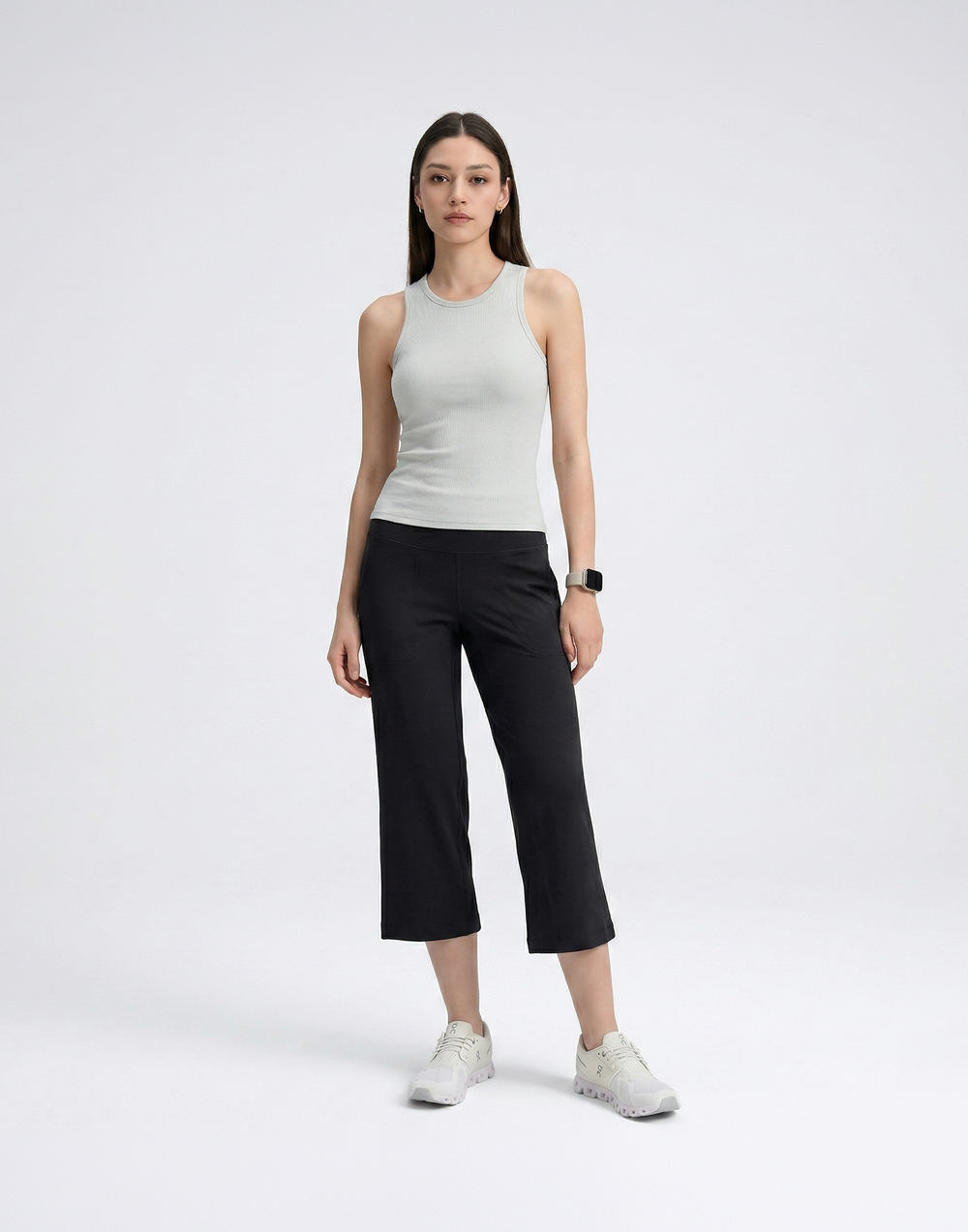 Wrinkle-Free, Cooling & Breathable High-Waisted Unwind Pants With Pockets - For Petites