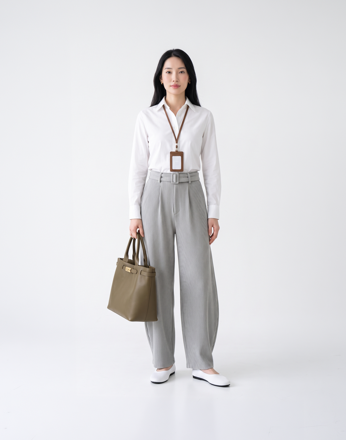 Wrinkle-Free, Cooling & Breathable Free Size Pleated Nola Pants