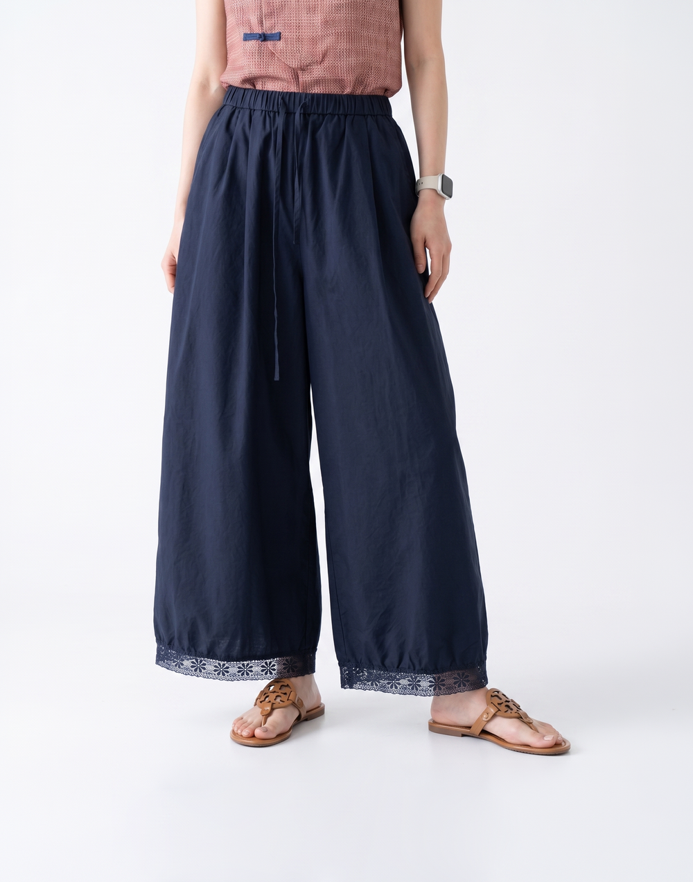 Cooling, Breathable & Stretchy Vivienne Pants With Elastic Waistband & Pockets