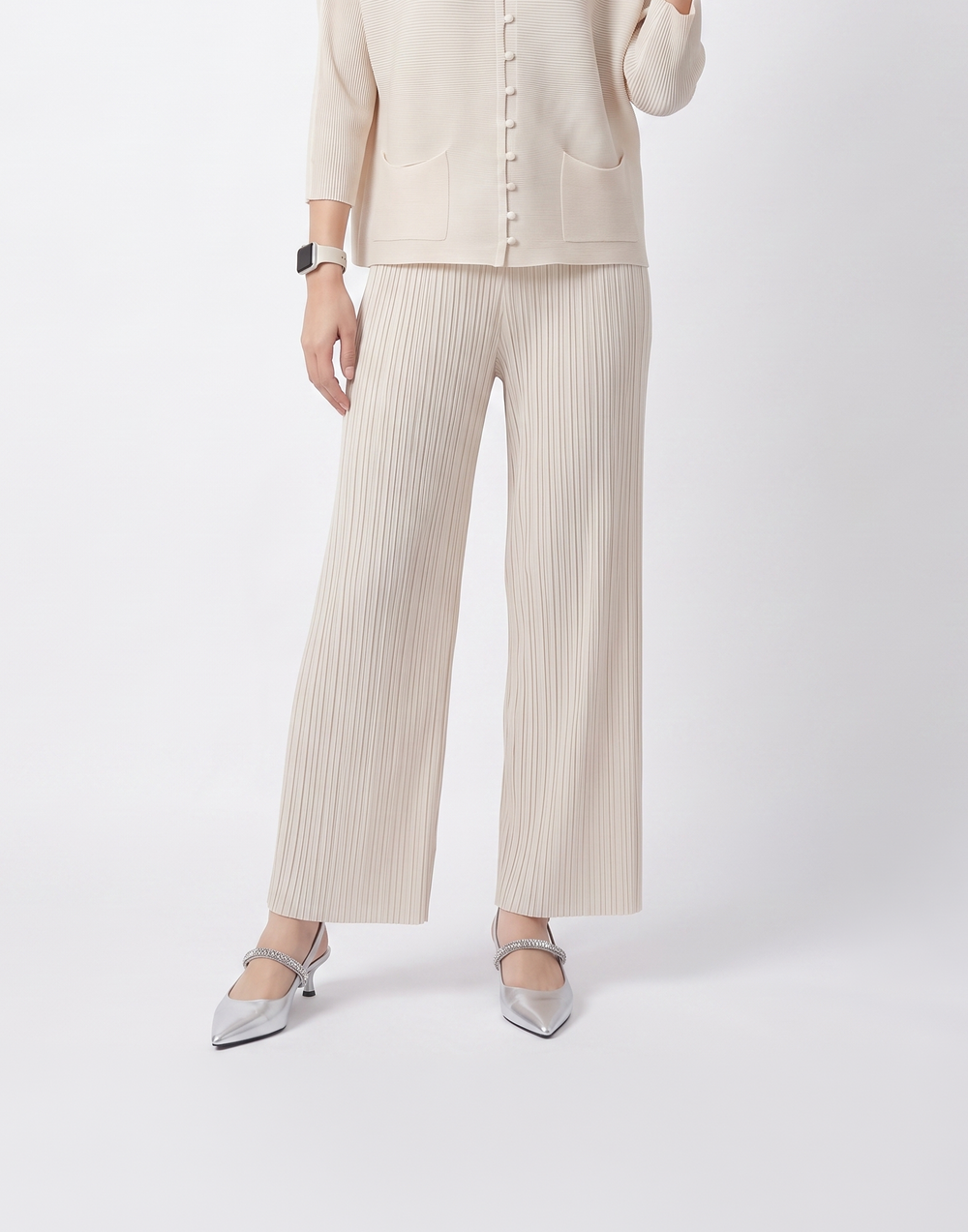 Wrinkle-Free, Cooling & Breathable Prism Pants With Stretchy Waistband & Pockets