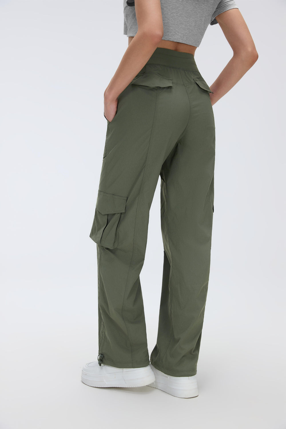 Stretchable Utility Travel Joggers With 6 Pockets