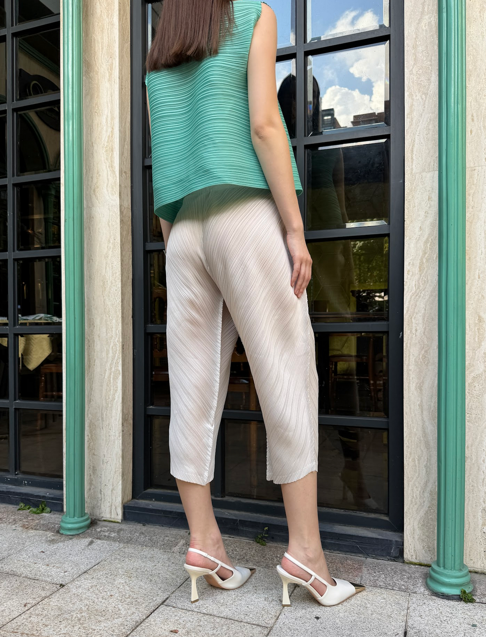 Wrinkle-Free & Cooling With Stretchy Waistband Sora Pants With Pockets - For Petites