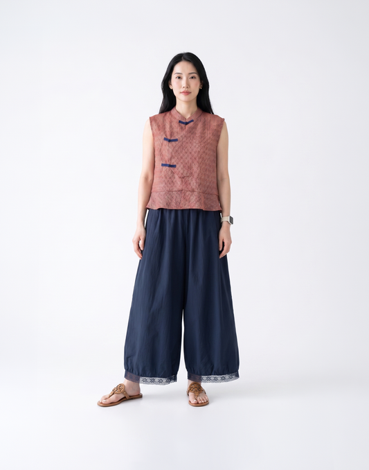 Cooling, Breathable & Stretchy Vivienne Pants With Elastic Waistband & Pockets