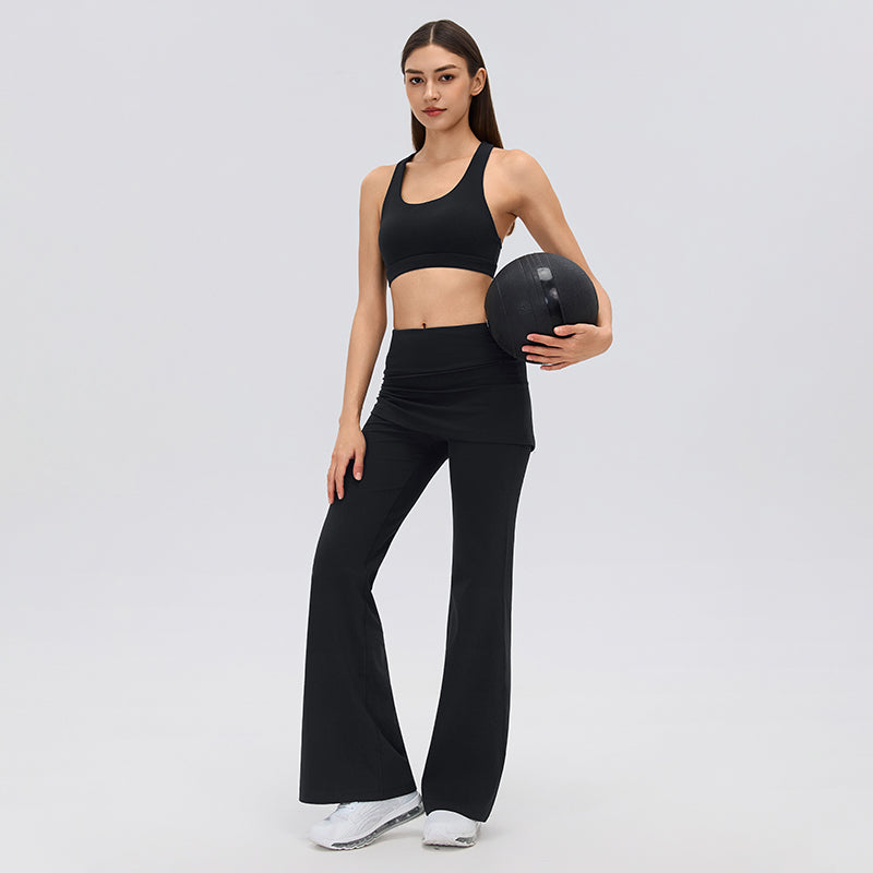 Buy The Pants & Get The Bra Free - Buttery Soft, Cooling & Sweat-Wicking Motion Pants & High Impact Sports Bra