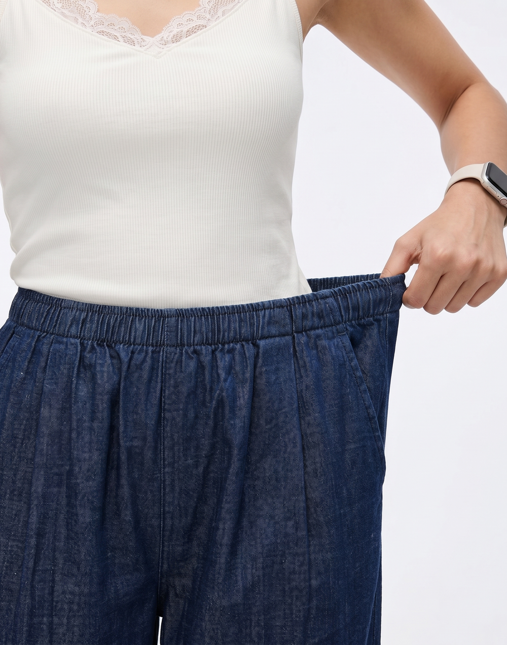 Cooling, Stretchy & Breathable Harmony Pants With Stretchy Waistband (2 Looks)