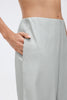 Wrinkle-Free, Stretchy & Breathable Flow Pants With Stretchy Waistband & Pockets - For Petites