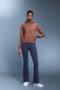High-Waisted Camel-Toe Proof Thermal Flare Pants