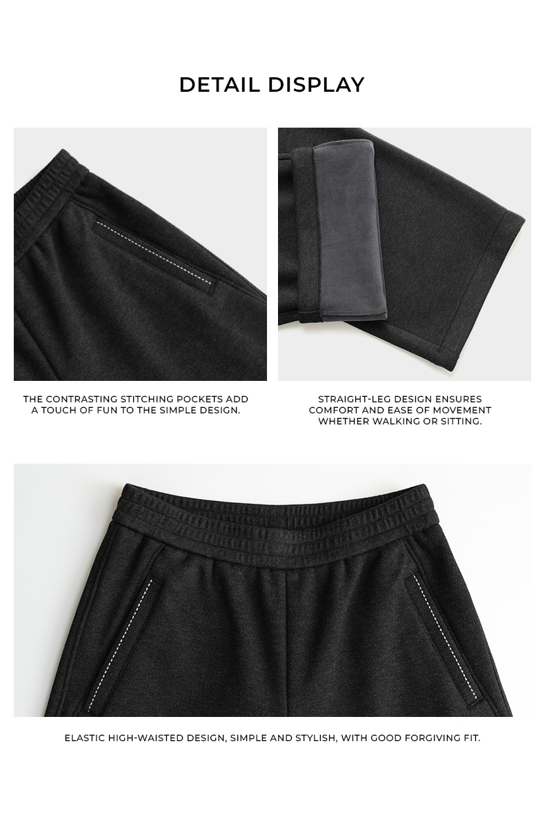 Buttery Soft Wool Evolve Pants With Elastic Waistband & Pockets - For Cold Climates