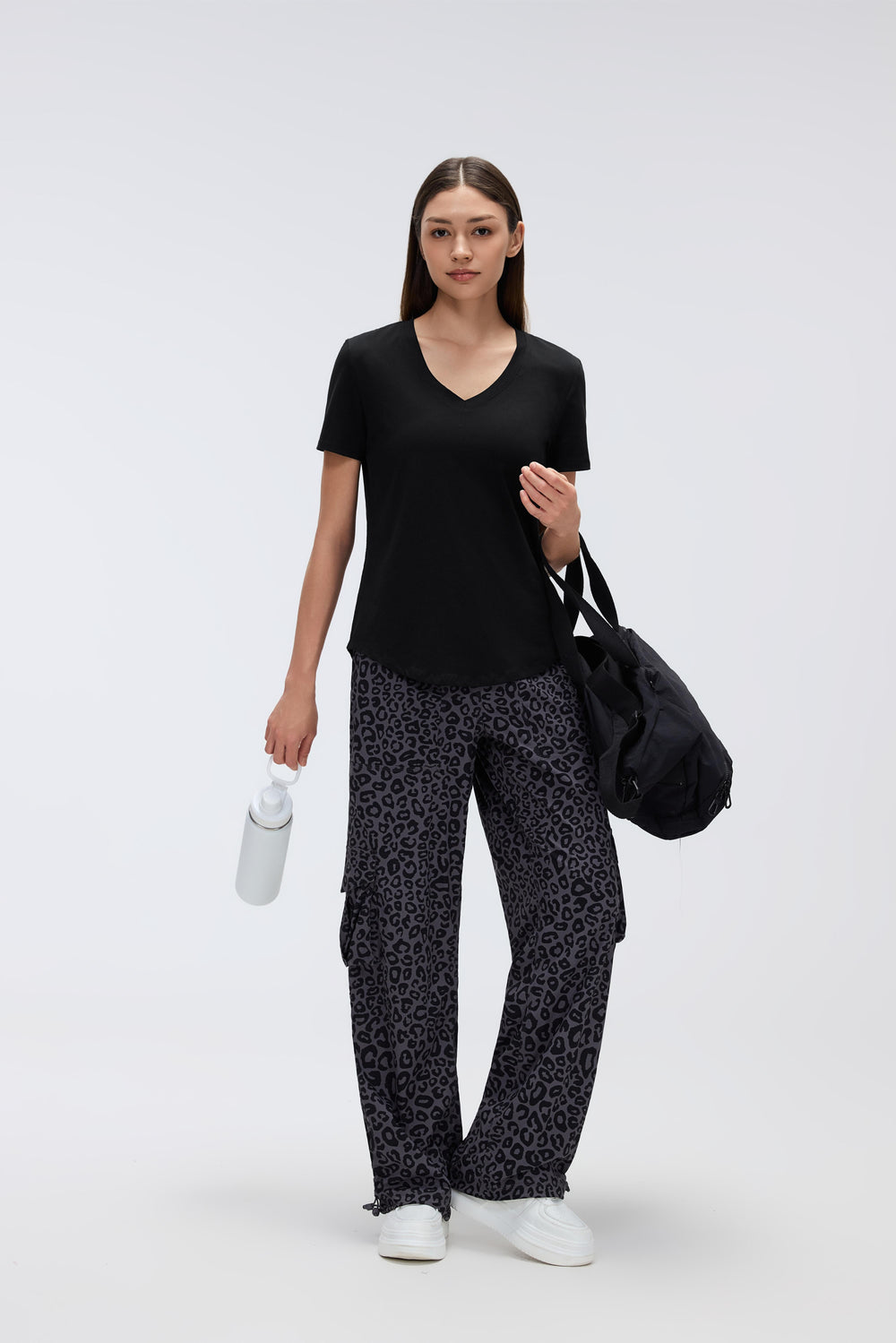 Stretchable Utility Travel Joggers With 6 Pockets