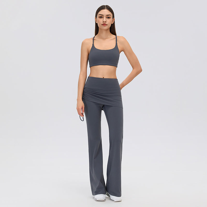 Buy The Pants & Get The Bra Free - Buttery Soft, Cooling & Sweat-Wicking Motion Pants & High Impact Sports Bra